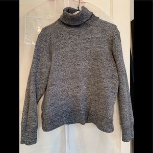 JCrew Heathered Turtleneck Sweatshirt